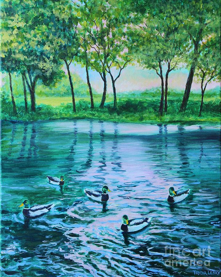 Peaceful Pond by Tricia Lesky