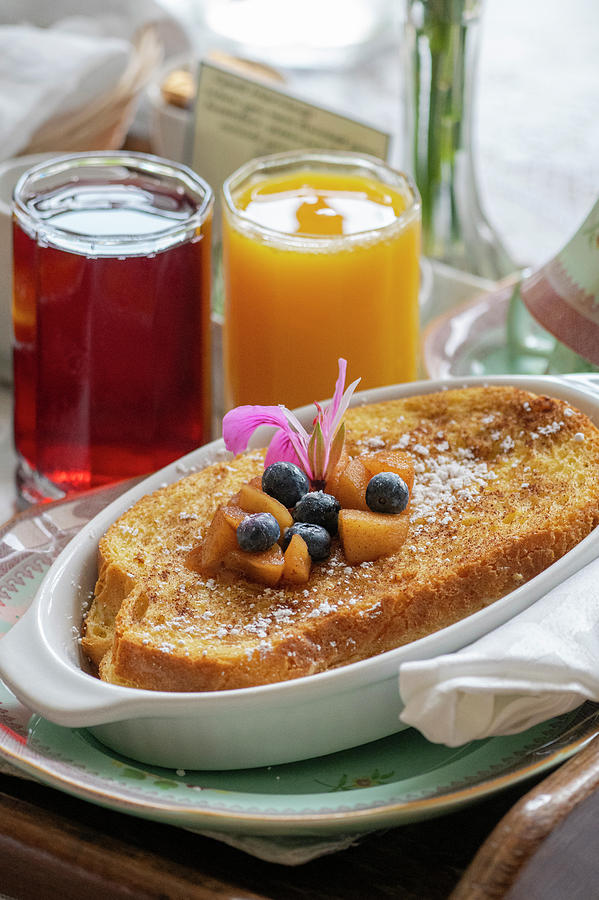 Peach Stuffed French Toast by Jonathan Hansen Peach Stuffed French Toast by Jonathan Hansen