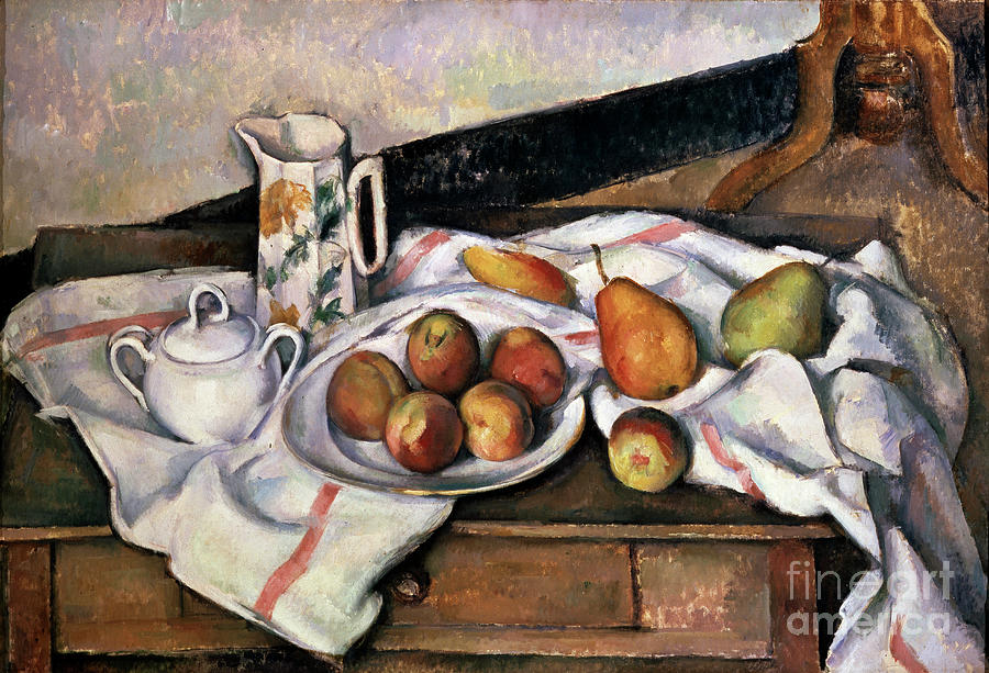 Peaches And Pears, 1890-1894. Artist Drawing by Heritage Images