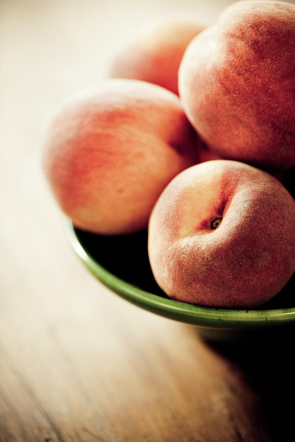 Peaches Photograph by Mmeemil