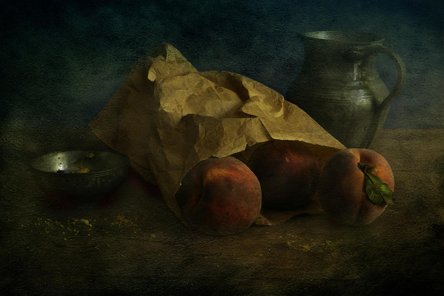 Peach Photograph - Peaches by Ramiz Sahin