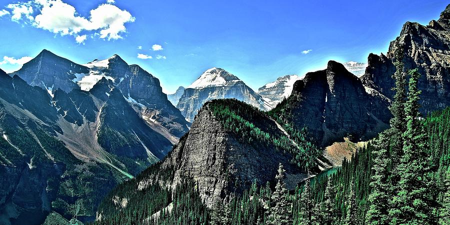 Peaks and Valleys in Banff Photograph by Frozen in Time Fine Art Photography