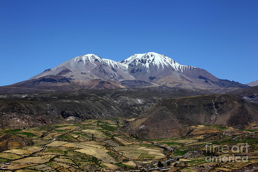 Peaks of Nevados de Putre Chile Photograph by James Brunker