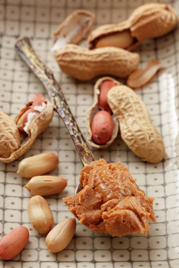 Peanut Butter With Peanuts Photograph by Petr Gross