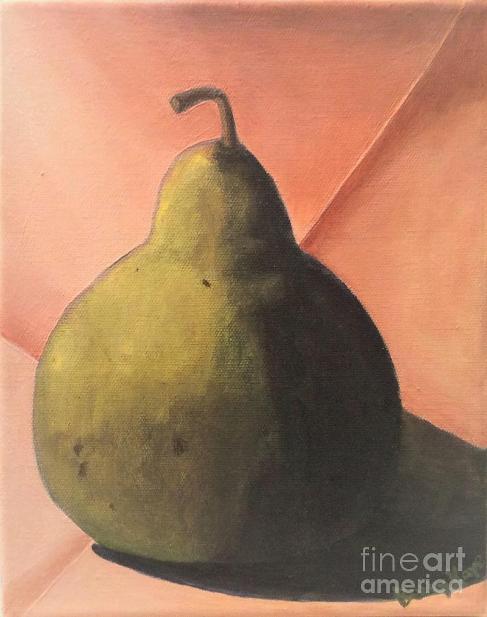 Pear Painting by Betty Kaye Schomburg