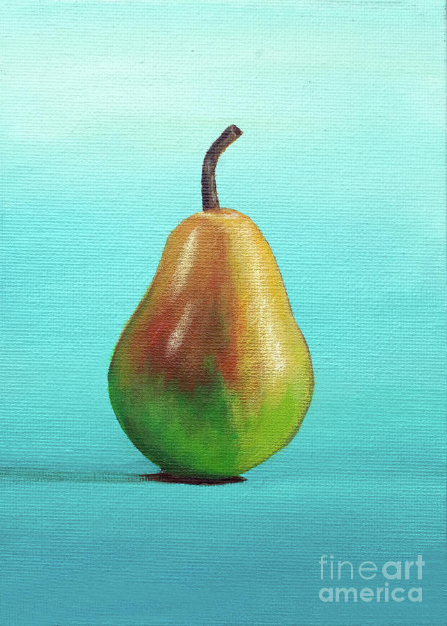 Pear Painting by Jimmie Bartlett