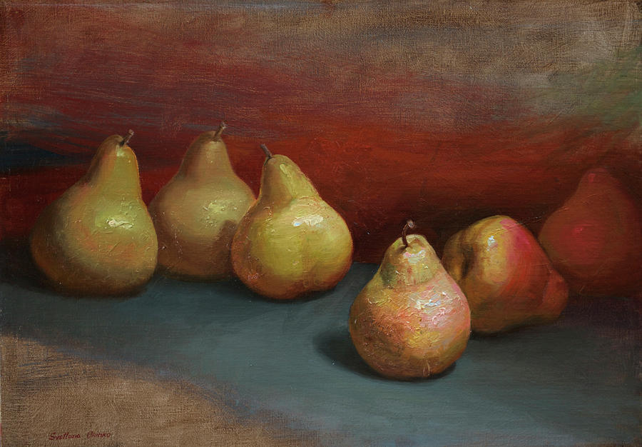 Pear Painting - Pears by Svetlana Orinko