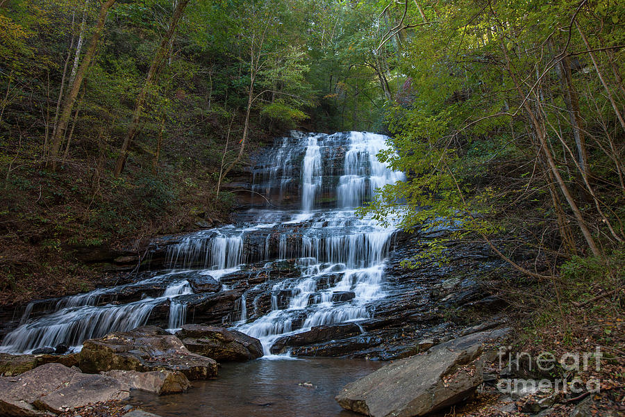 Pearsons Fall and Glen - Saluda North Carolina Photograph by Dale Powell