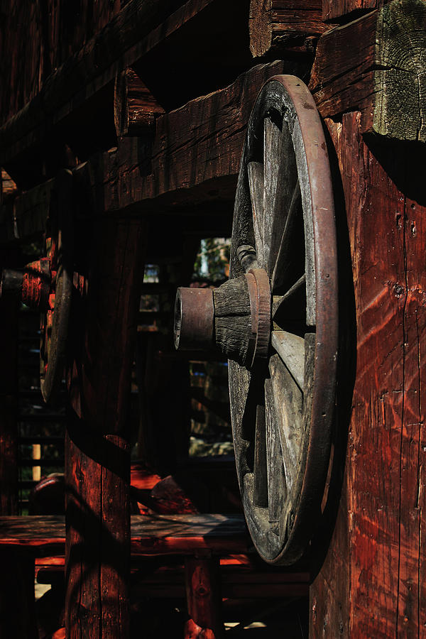 Handcraft Photograph - Peasant wheel by Milos Lopusina