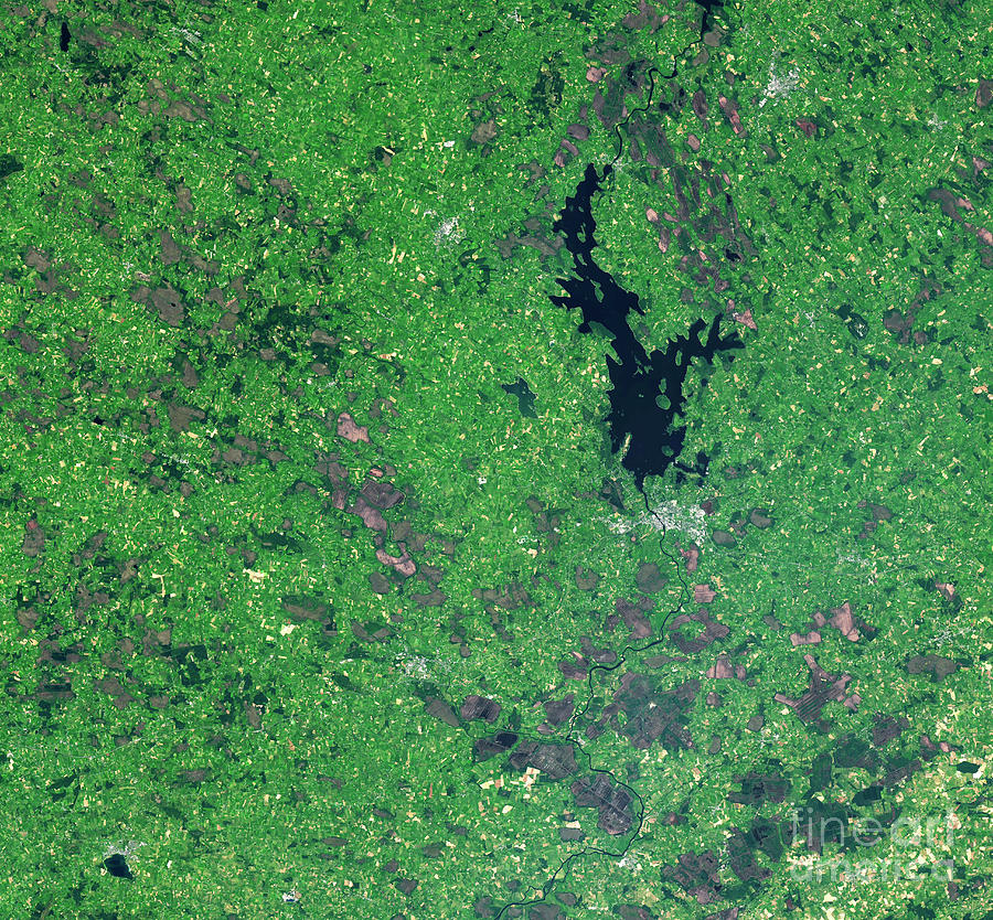 Peatlands In Ireland Photograph by Nasa/science Photo Library