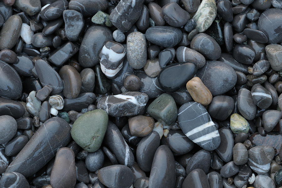 Pebbles, Italian Riviera, Liguria, Italy Photograph by Martin Ruegner