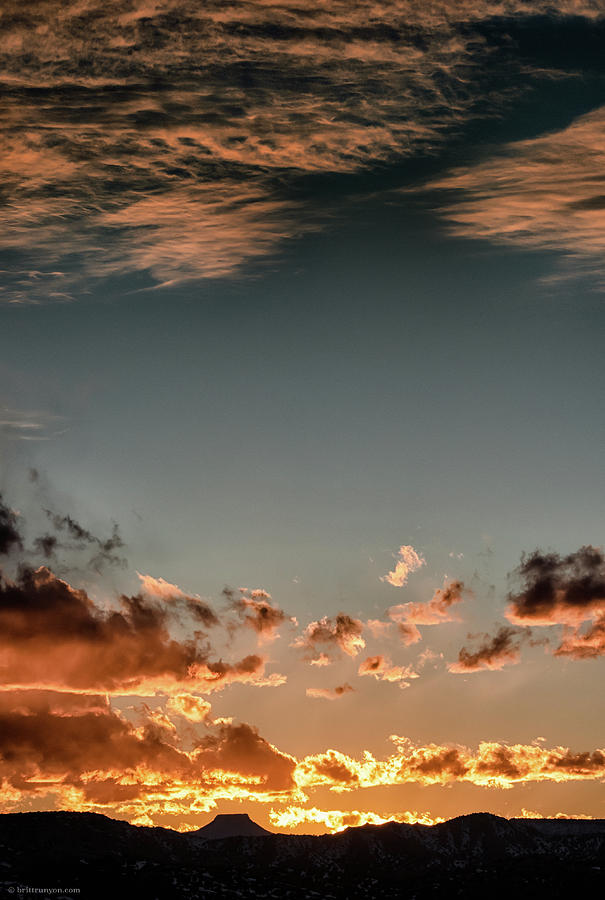 Pedernal Sunset Photograph by Britt Runyon