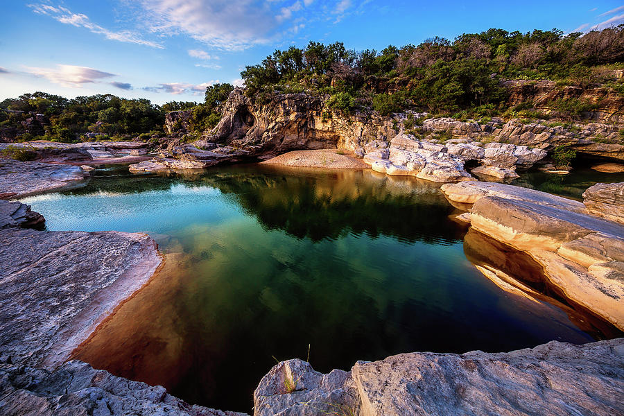 Pedernales Falls State Park On The River Photograph