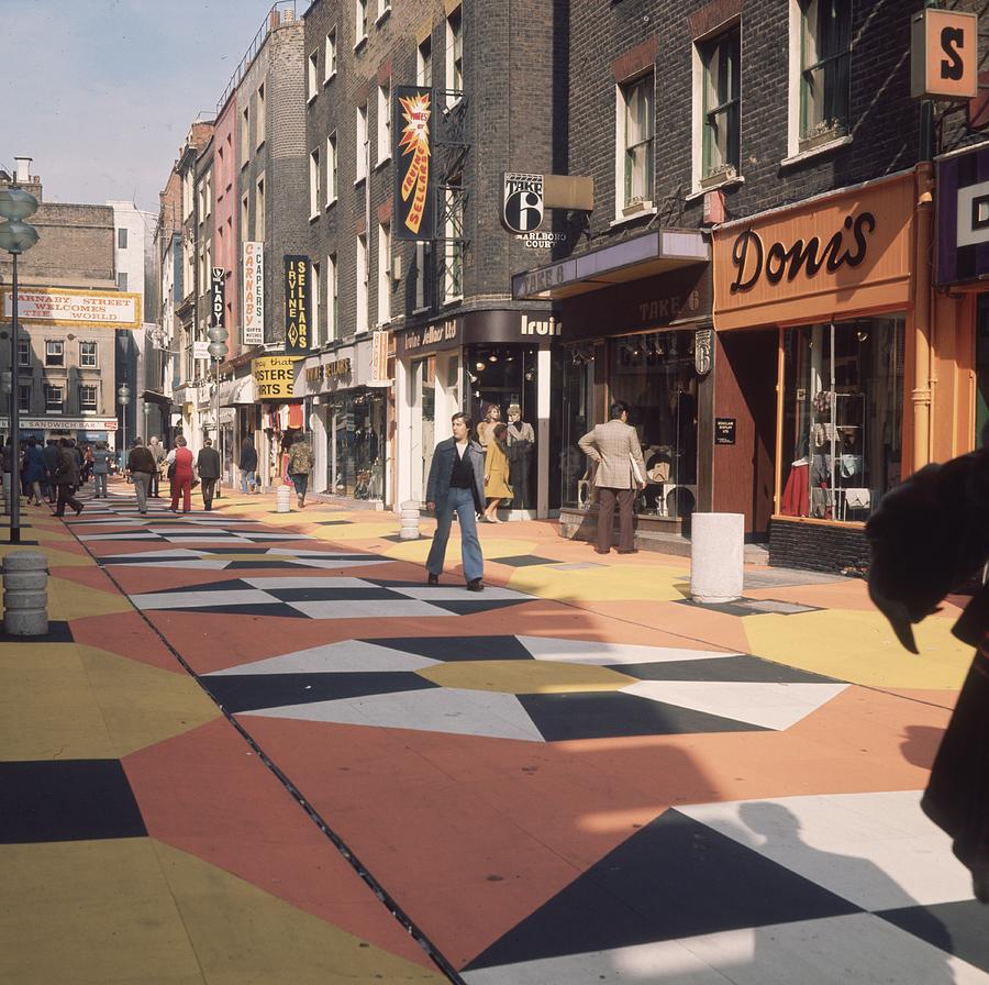 Pedestrianized Photograph by Graham French