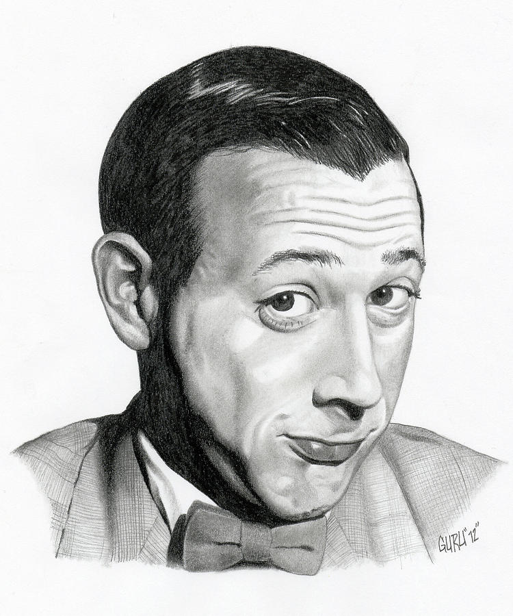 Pee Wee Herman Drawing