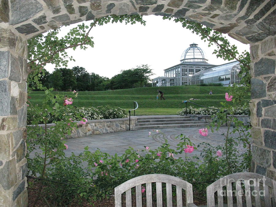 Richmond Photograph - Peek A Boo View, Lewis Ginter Botanical Garden, Richmond, VA by Ausra Huntington nee Paulauskaite