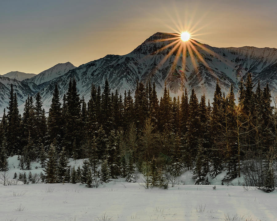 Photo setting. King Peak (Yukon).