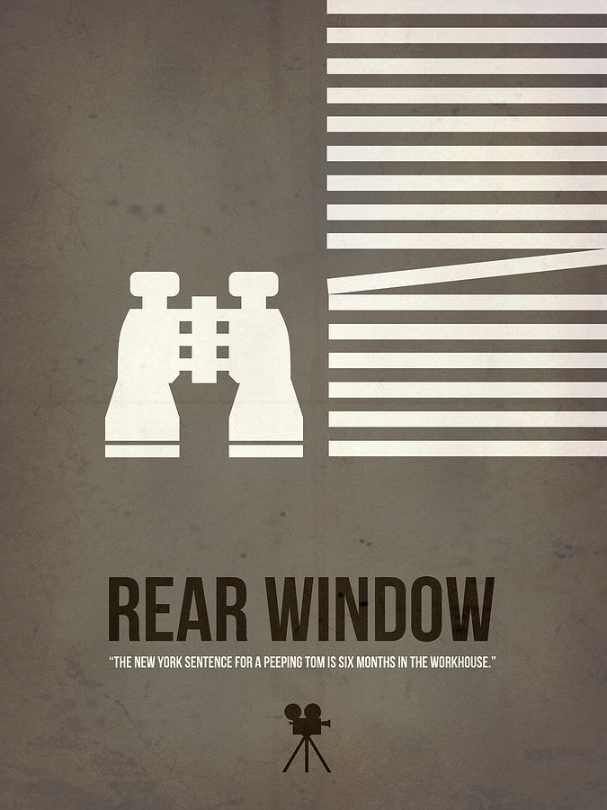 Rear Window Digital Art - Peeping Tom by Naxart Studio Rear Window Digital Art - Peeping Tom by Naxart Studio