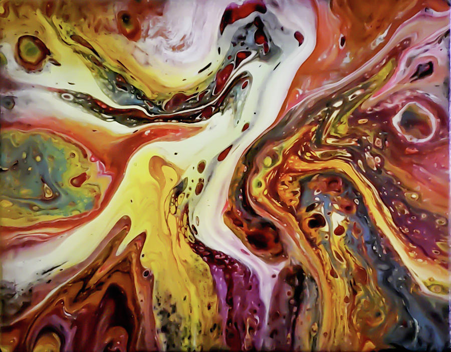 Swirly-Twirly-Gumdrop Painting by JoAnne Kosse - Fine Art America