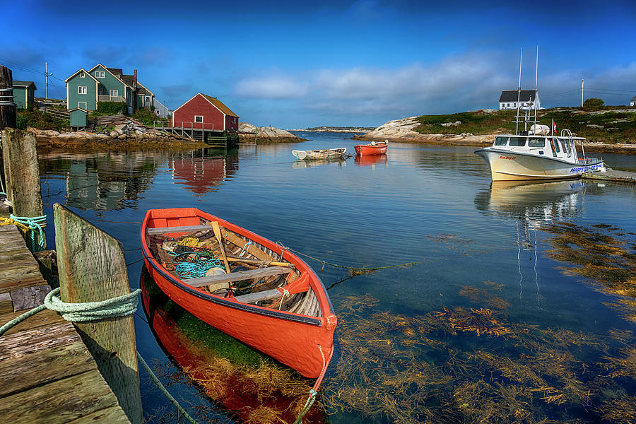 Peggys Cove Nova Scotia Canada GRK9053_09172018-HDR Photograph by Greg Kluempers