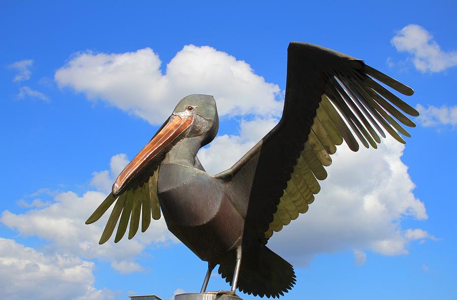 Pelican Statue Photograph by Cynthia Guinn