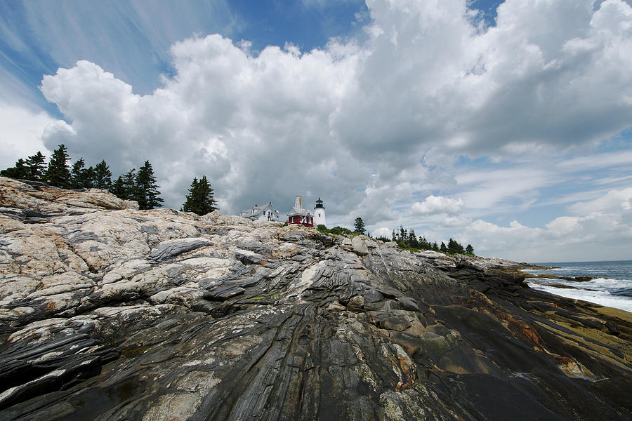 Pemaquid Point Lighthouse Photograph by Chris Pappathopoulos