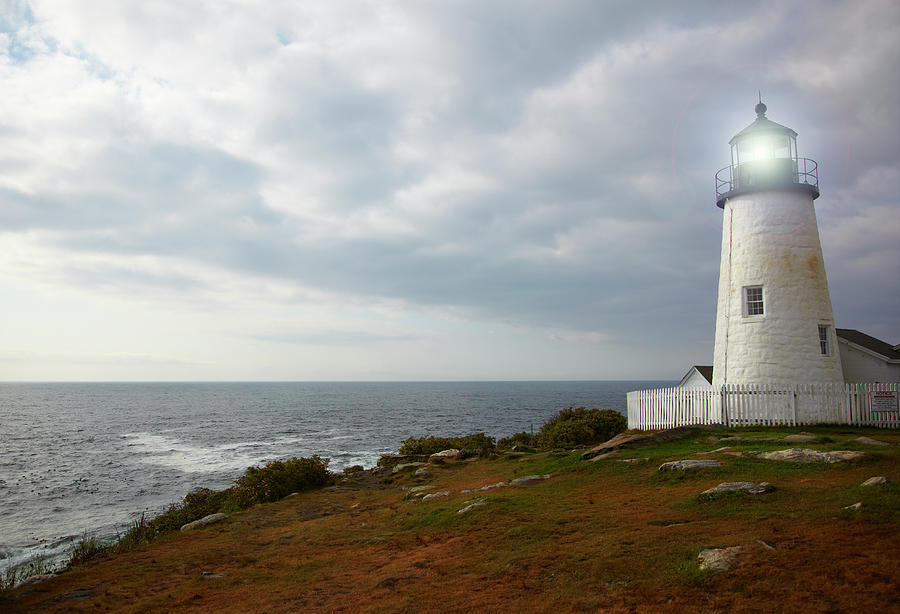 Pemaquid Point Lighthouse Photograph by Thomas Northcut