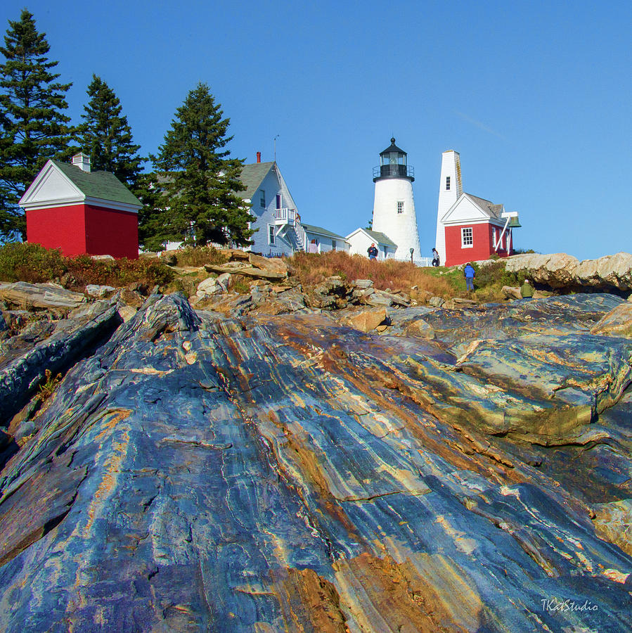 Pemaquid Point Lighthouse  Photograph by Tim Kathka