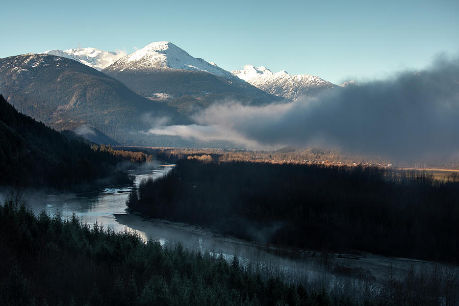 Pemberton Valley And Lillooet River Photograph by Ben Girardi - Fine ...