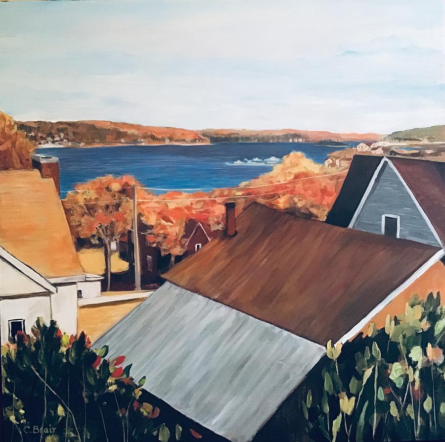 Penetanguishene Bay Painting by Cynthia Blair