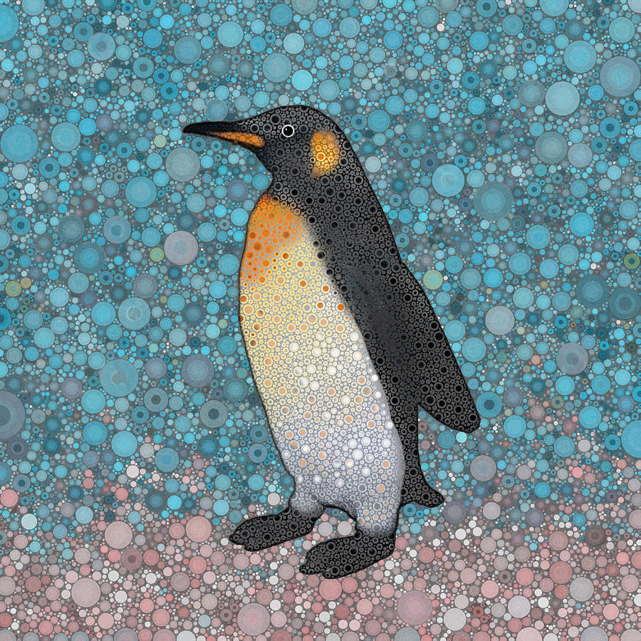 Penguin Digital Art by Daniel McPheeters