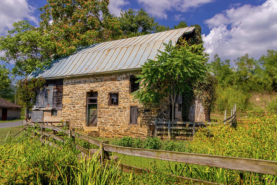 Old Stone Mill Photograph - Penicks Gristmill by Norma Brandsberg