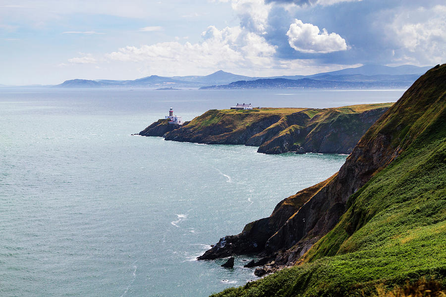 Peninsula Of Howth And Baily Lighthouse Photograph by Maciej Frolow