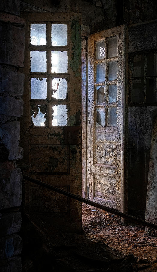 Penitentiary Door Photograph by Tom Singleton