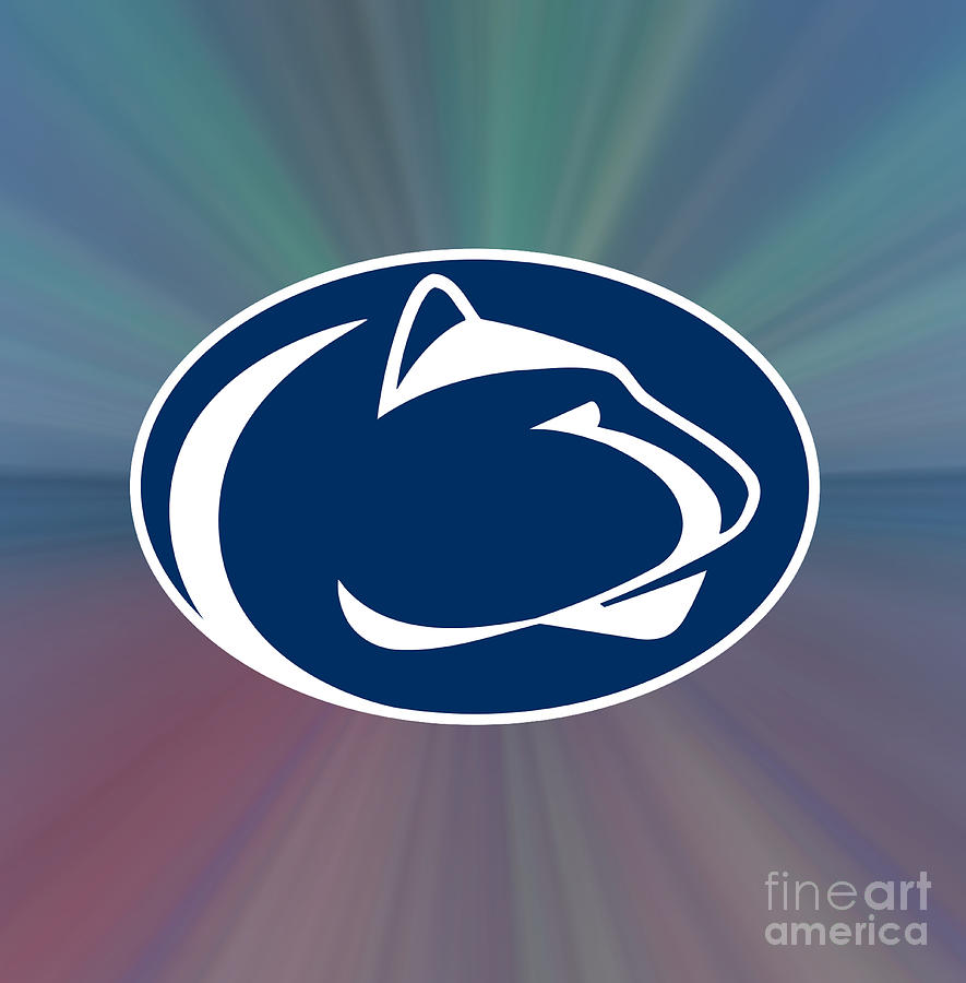 Athlete Digital Art - Penn State Nittany Lions by Steven Parker