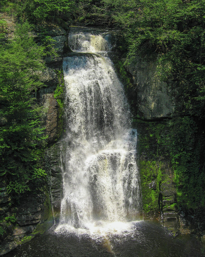 Pennsylvania - Bushkill Falls  Photograph by Bill Cannon