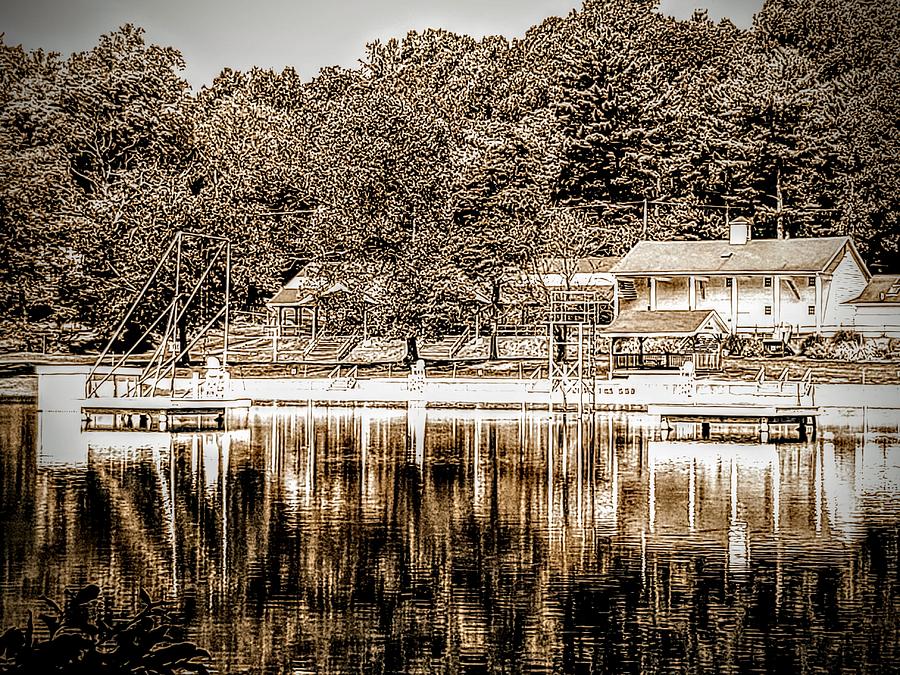 Sepia Photograph - Pennsylvania Chautauqua by Paul Kercher Sepia Photograph - Pennsylvania Chautauqua by Paul Kercher