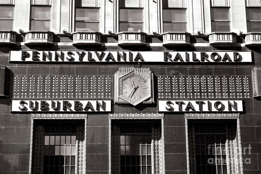 Pennsylvania Railroad Suburban Station Philadelphia Photograph by John Rizzuto