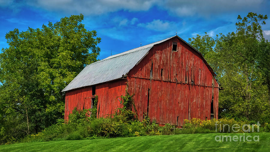 Pennsylvania Red Barn Photograph