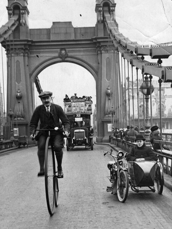Penny Farthing Photograph by Hulton Archive
