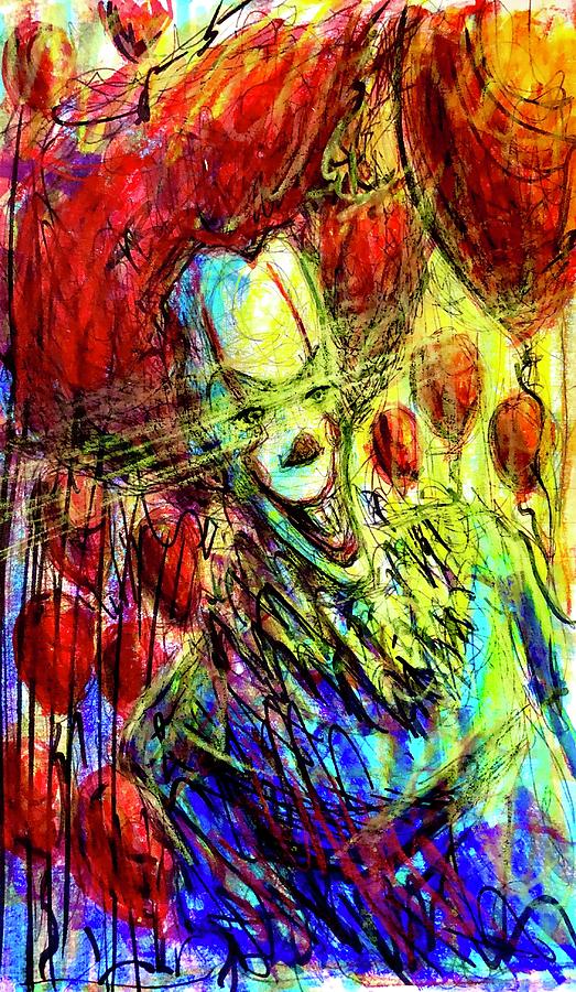 Pennywise Mixed Media by David Weinholtz
