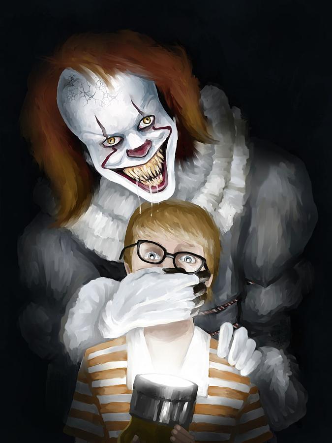 Pennywise lives Digital Art by Amber Stanford