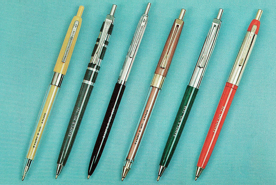Vintage Drawing - Pens by CSA Images