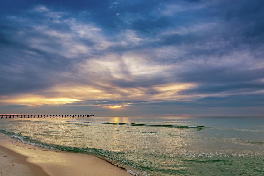 Pensacola Beach Sunrise Photograph by Chris Buff
