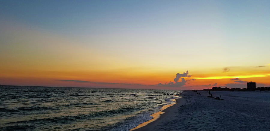 Pensacola Beach Sunset Photograph by Terry Anderson