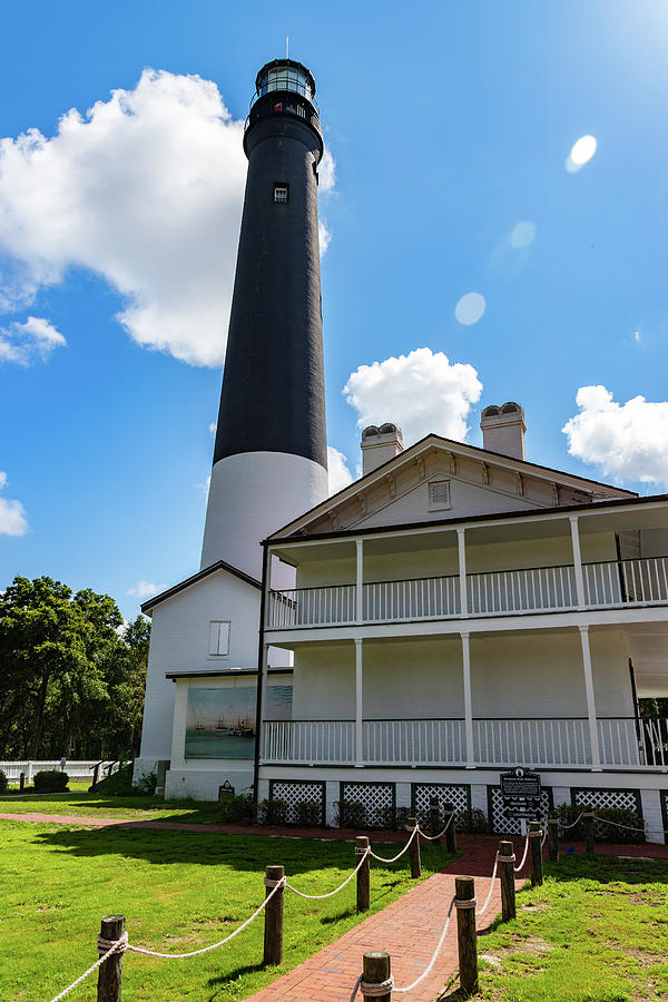Pensacola Lighthouse and Maritime Museum Photograph by Tim Stanley