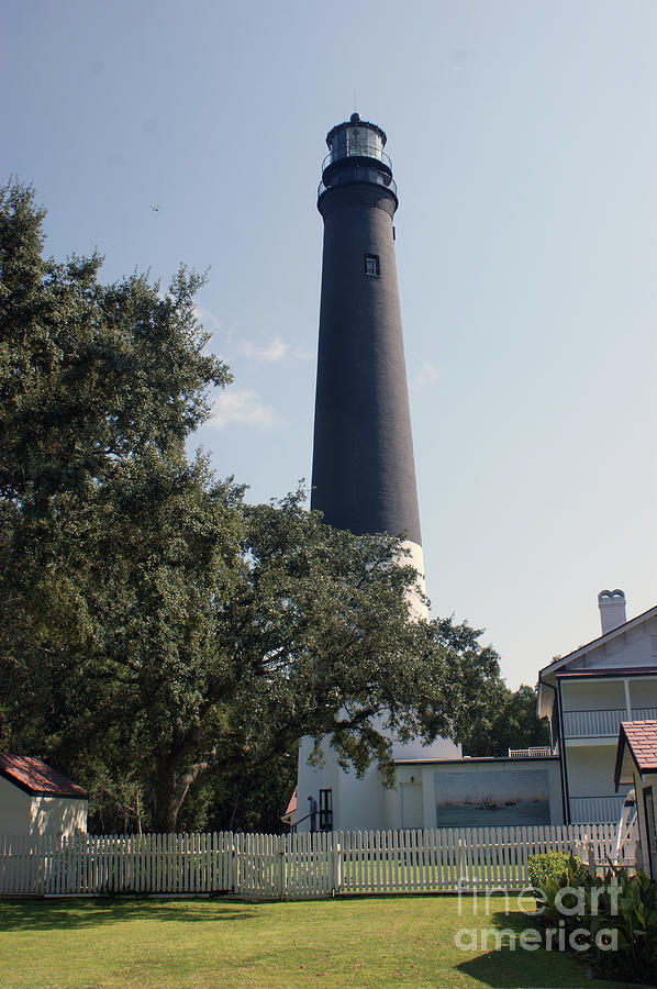 Pensacola Lighthouse October Photograph by Roger Potts