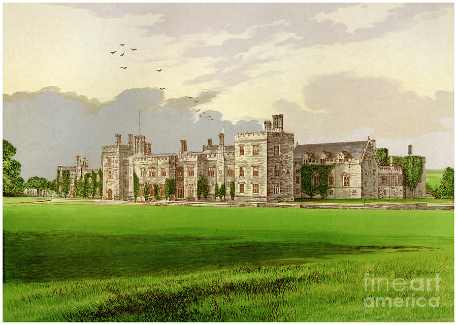 Penshurst Castle, Kent, Lord De Lisle Drawing by Print Collector
