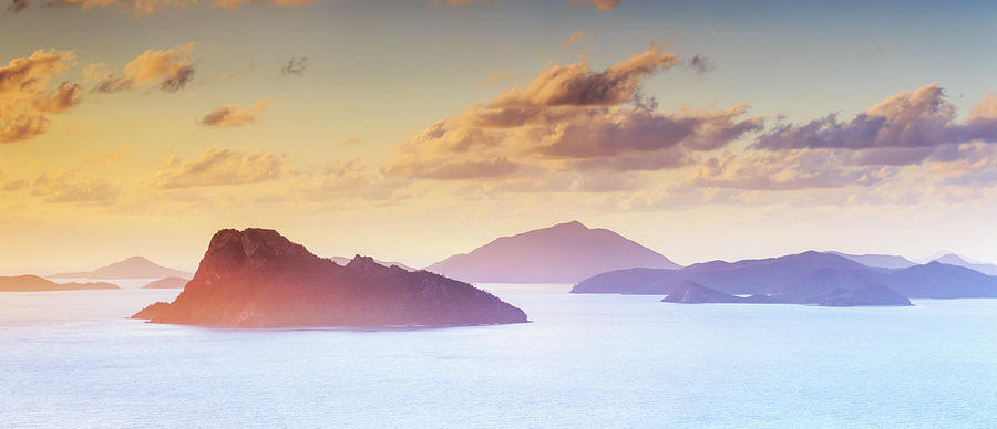 Sunset Digital Art - Pentecost Island In Australia by Maurizio Rellini