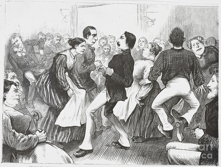 People Dancing At Insane Asylum Photograph by Bettmann